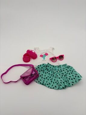 American Girl Doll Truly Me Explore More Travel Outfit Like New